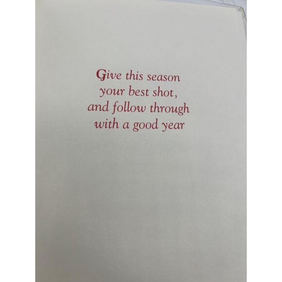 12 Par Four Santa Golfing Christmas Cards Arbor Green 1995 Tom Browning New - Picture 7 of 14